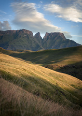 The Drakensberg's Monk's Cowl Peak and Co.