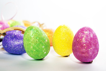 Easter. Easter eggs.