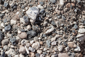 gravel concrete