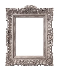 Silver frame for paintings, mirrors or photos