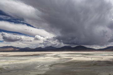 Aguascalientes Saline, Red stones (Piedras Rojas), Atacama, Chile