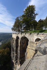 Fototapeta na wymiar Festung Königstein in der sächsischen Schweiz