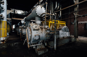 Derelict Coal Power Plant - Abandoned Indiana Army Ammunition Plant - Indiana