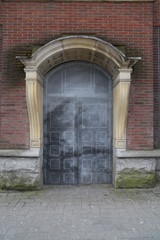 Old Door Entrance Decorative Architecture