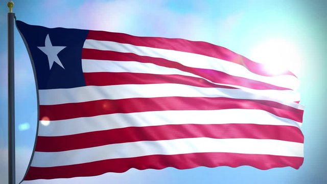 Flag of Liberia