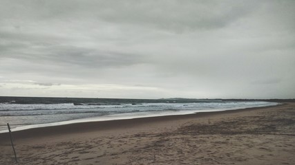 Obraz premium Landscape vintage sea. Paiva, Pernambuco, Brazil.