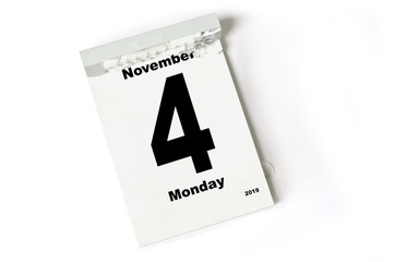 4. November 2019
