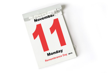 11. November 2019 Remembrance Day