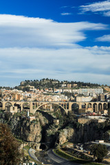 Fototapeta premium Bridge Sidi Rached in Constantine, Algeria