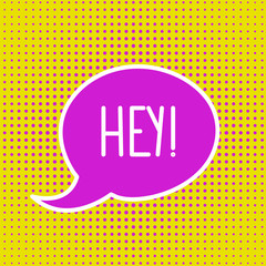 Speech bubble pop art,comic book background vector illustration.