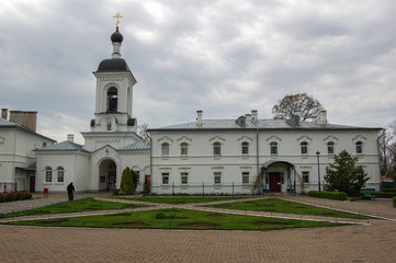 Fototapeta na wymiar The monastery in the town of Novopolotsk Belarus