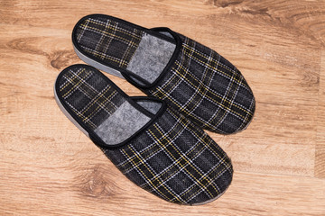 Old Slippers on the floor