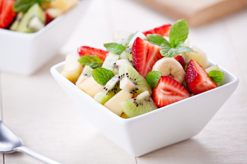 Bowl Of Refreshing Fruit Salad