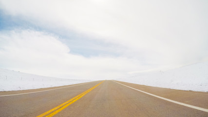 After Spring snow storm