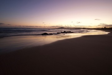 Sunset at Isabela Island