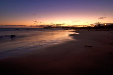 Fototapeta na wymiar Sunset at Isabela Island