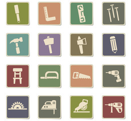 joinery icon set