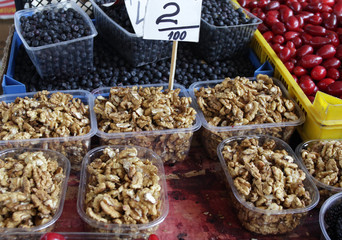 dried fruits and nuts