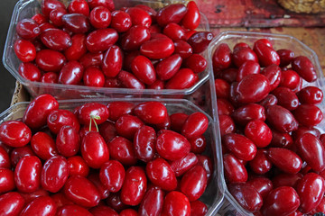 red berries in a bowl
