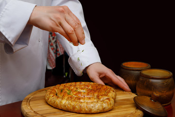 Cook sprinkle sausage seasoning .