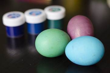 Easter eggs decoration 