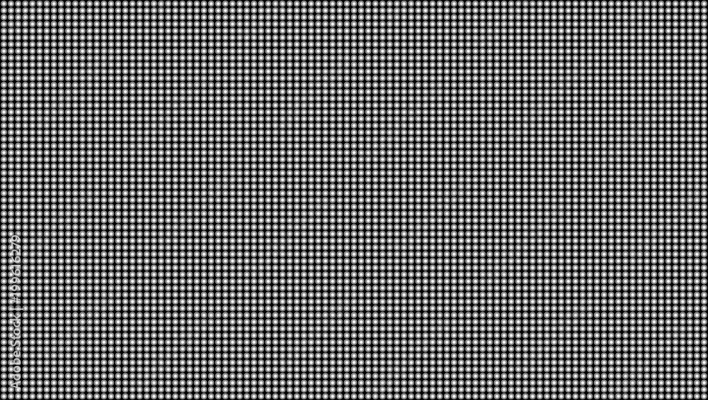 Fototapete creative vector illustration of led screen macro texture isolated on transparent background. art des