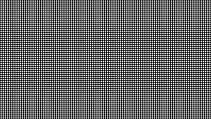 Creative vector illustration of led screen macro texture isolated on transparent background. Art...