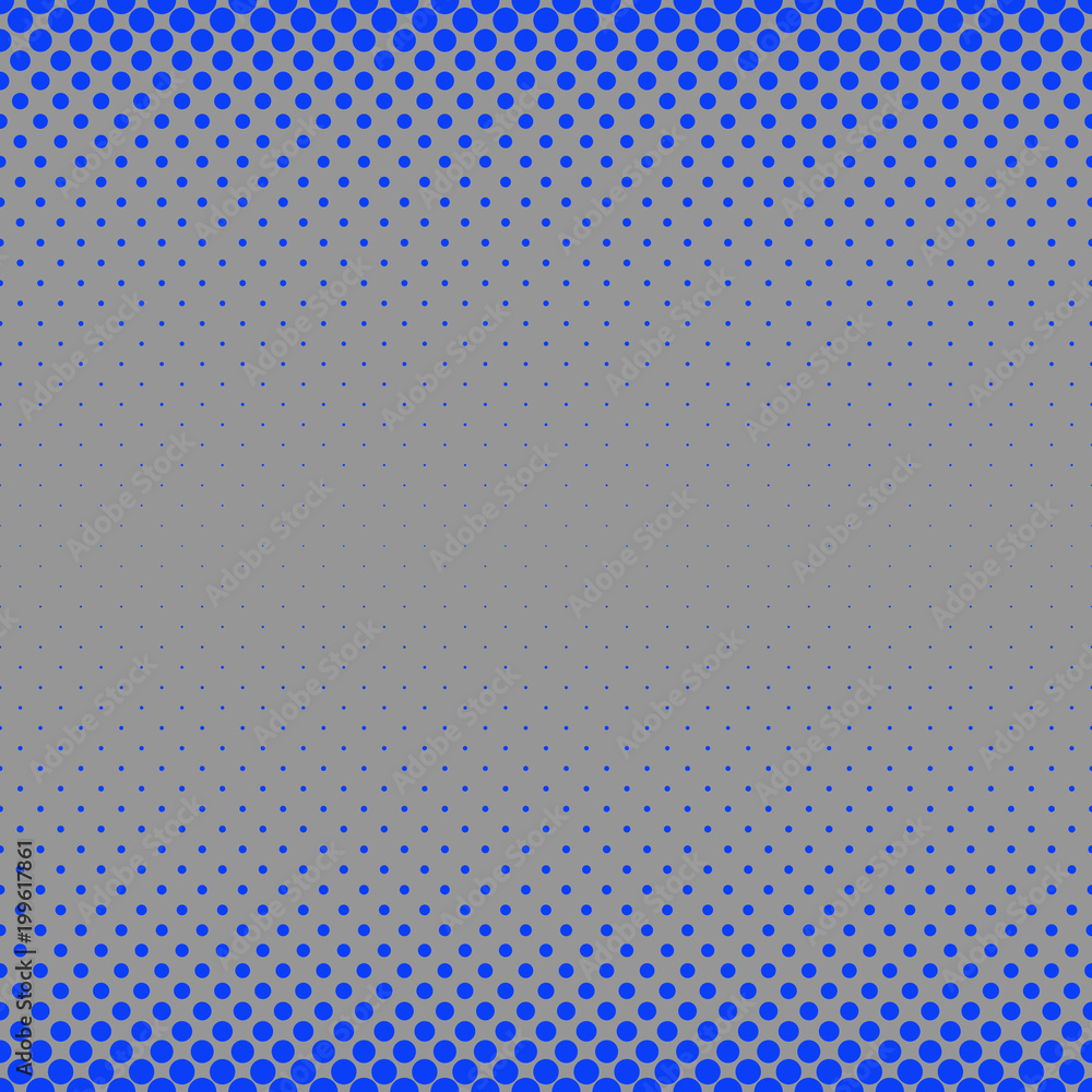 Poster abstract halftone dot pattern background - vector illustration from circles in varying sizes