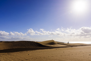Fototapeta na wymiar Maspalomas's dunes