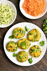 Diet vegetable cutlet