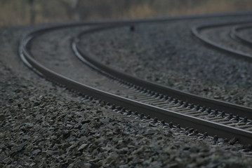 レール　北海道ローカル線