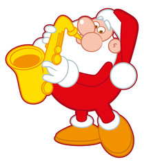 Santa Claus cartoon character