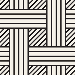 Vector seamless pattern. Modern stylish abstract texture. Repeating geometric tiles