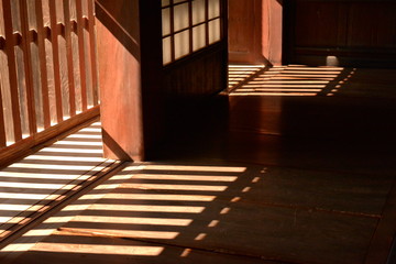 Obraz premium 縁側に差す光