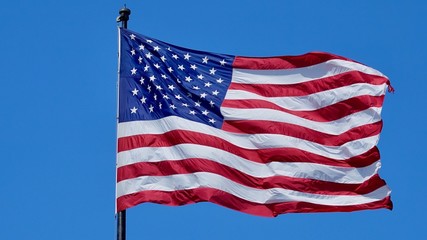 Amerikanische Flagge, Nationalsymbol USA