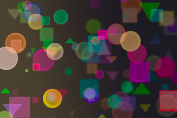 Pattern shape, background or texture for design. Decoration, stroke, artwork & generative.