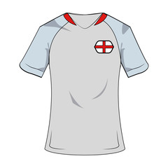 England national tshirt soccer sport wear vector illustration graphic design