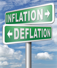 inflation deflation