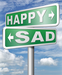 happy or sad