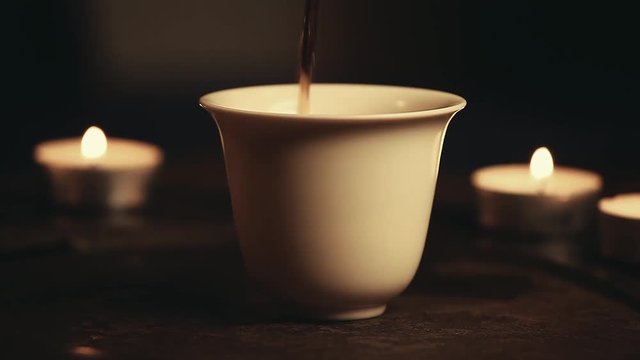 Black Chinese Tea footage