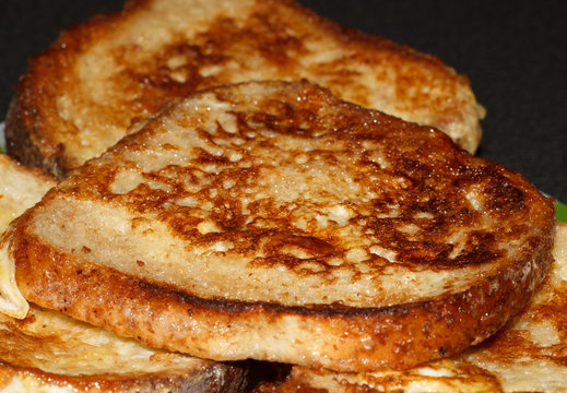 Fresh toast appetizing crispy crust