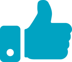 Thumbs Up Like Hand Icon