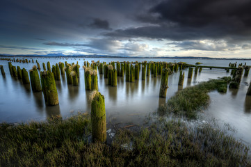 Long exposure landscape image.