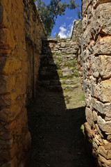 Fototapeta na wymiar Detalle del templo Huari
