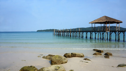 jetty on koh rong samloem