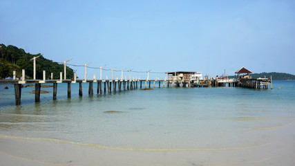 jetty on koh rong samloem