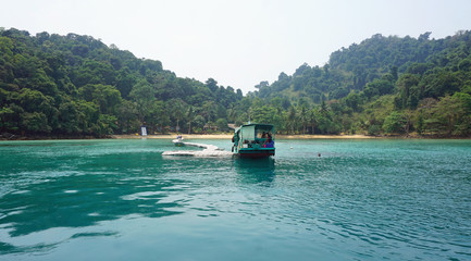 tropical coast of koh chang