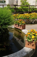 南イタリア、アマルフィの風景