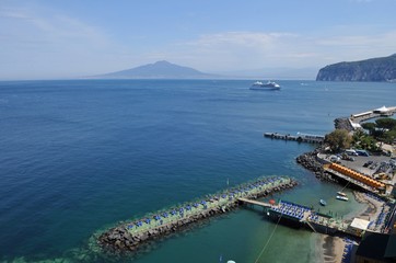 Fototapeta premium 南イタリア、アマルフィの風景