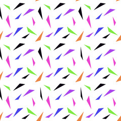 Fototapeta na wymiar confetti seamless pattern